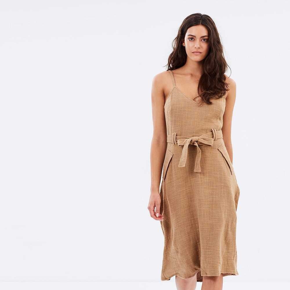 MOON RIVER LINNEN DRESS